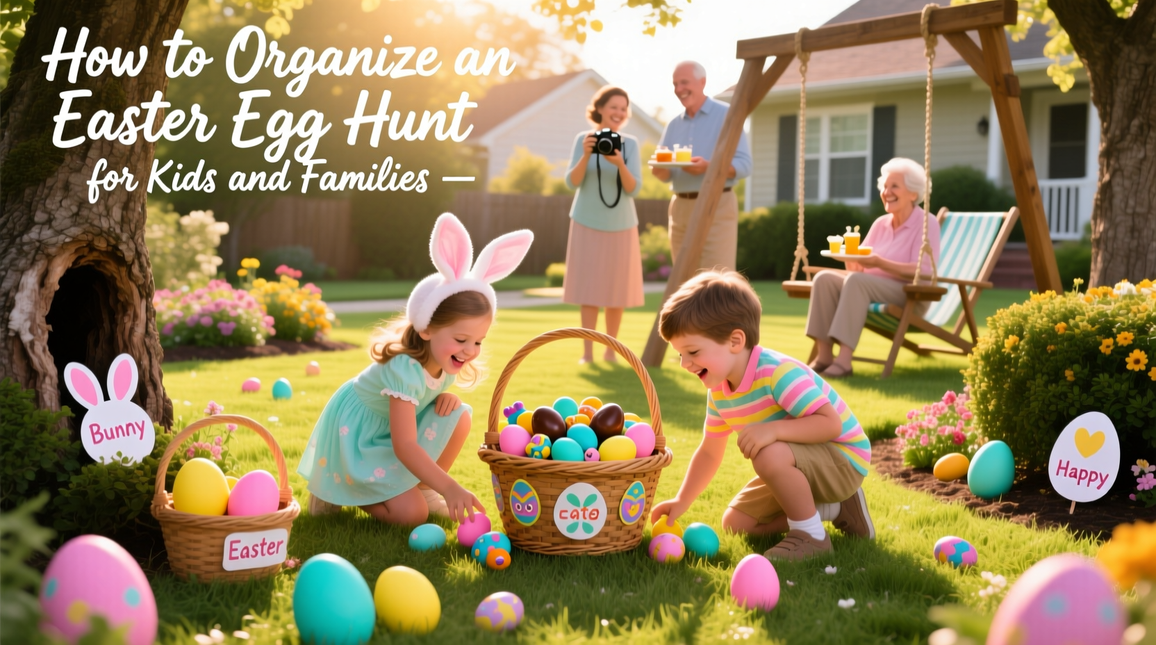 How to Organize an Easter Egg Hunt for Kids and Families