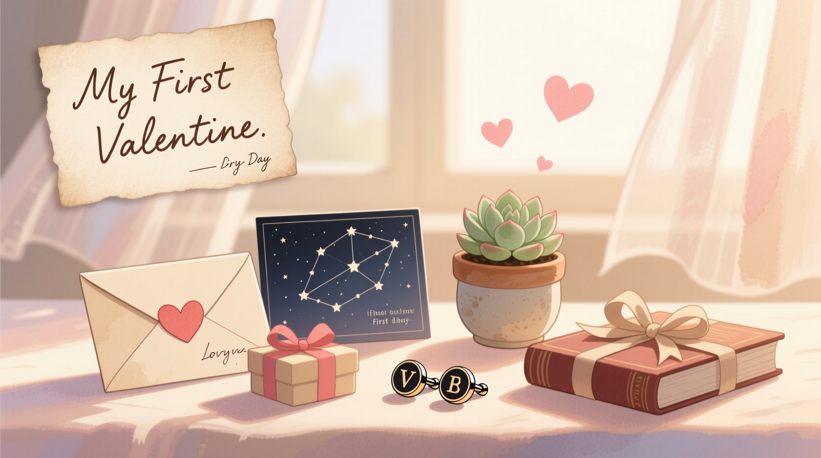 what to give boyfriend for first valentines day