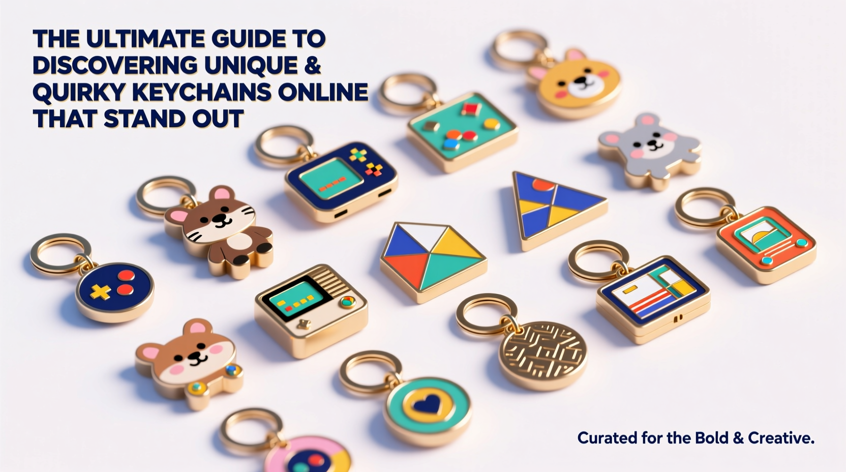 the ultimate guide to discovering unique and quirky keychains online that stand out