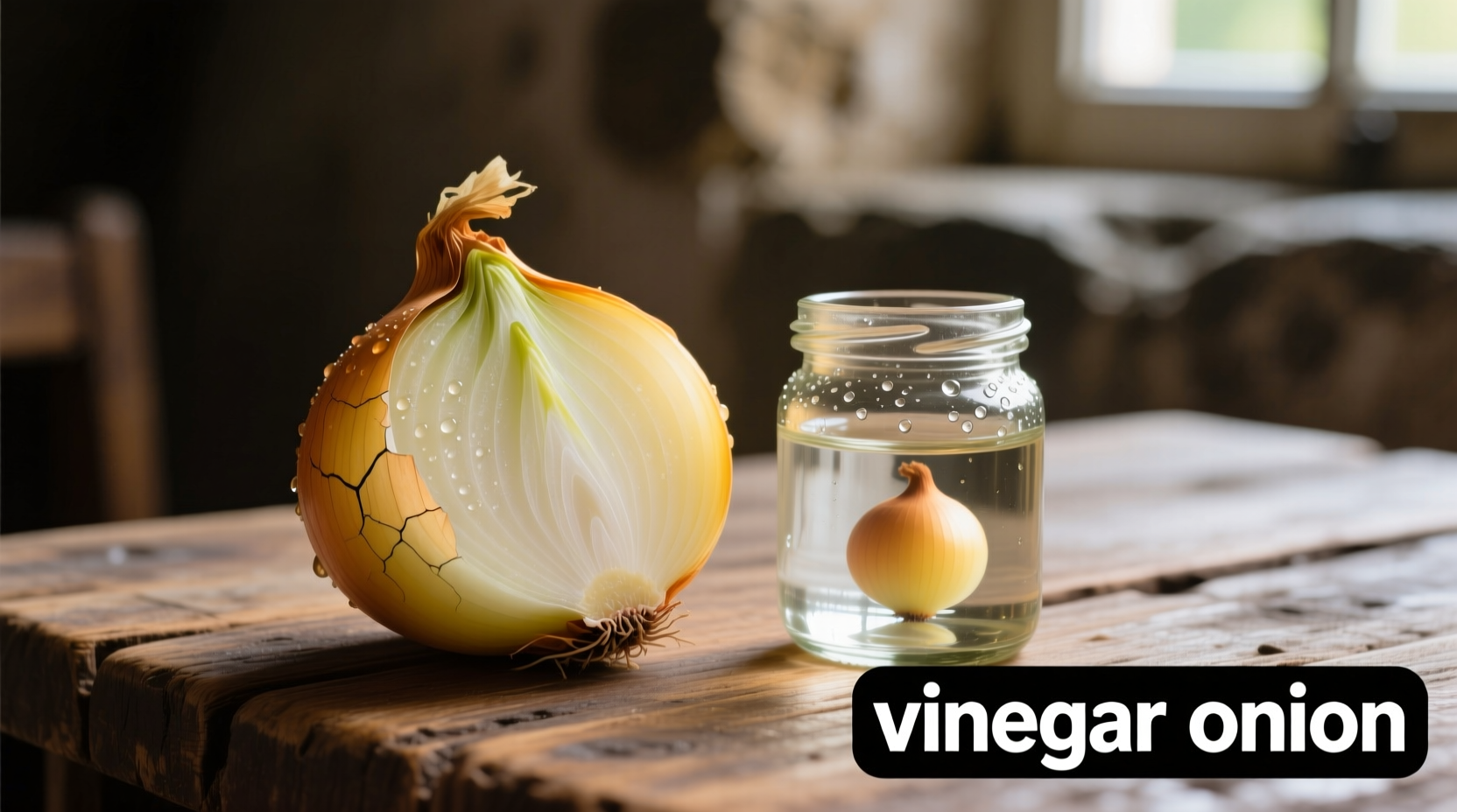 vinegar onion