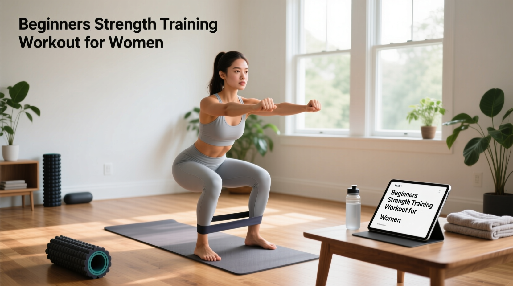 beginners strength training workout for a woman pdf