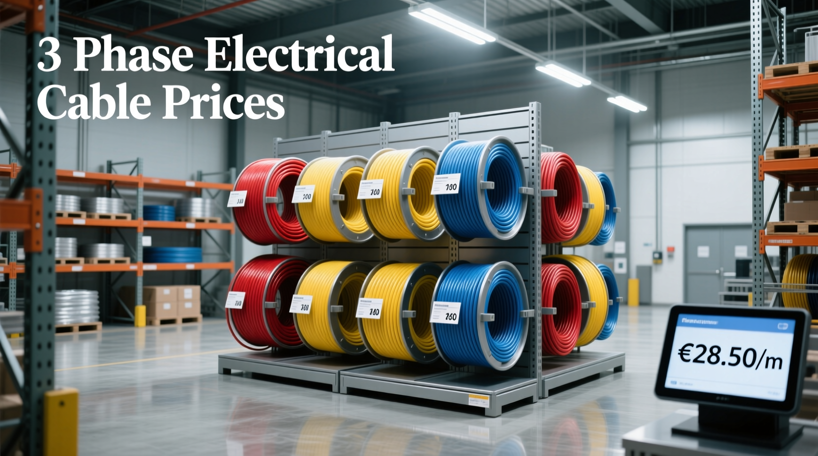 3 phase electrical cable price guide