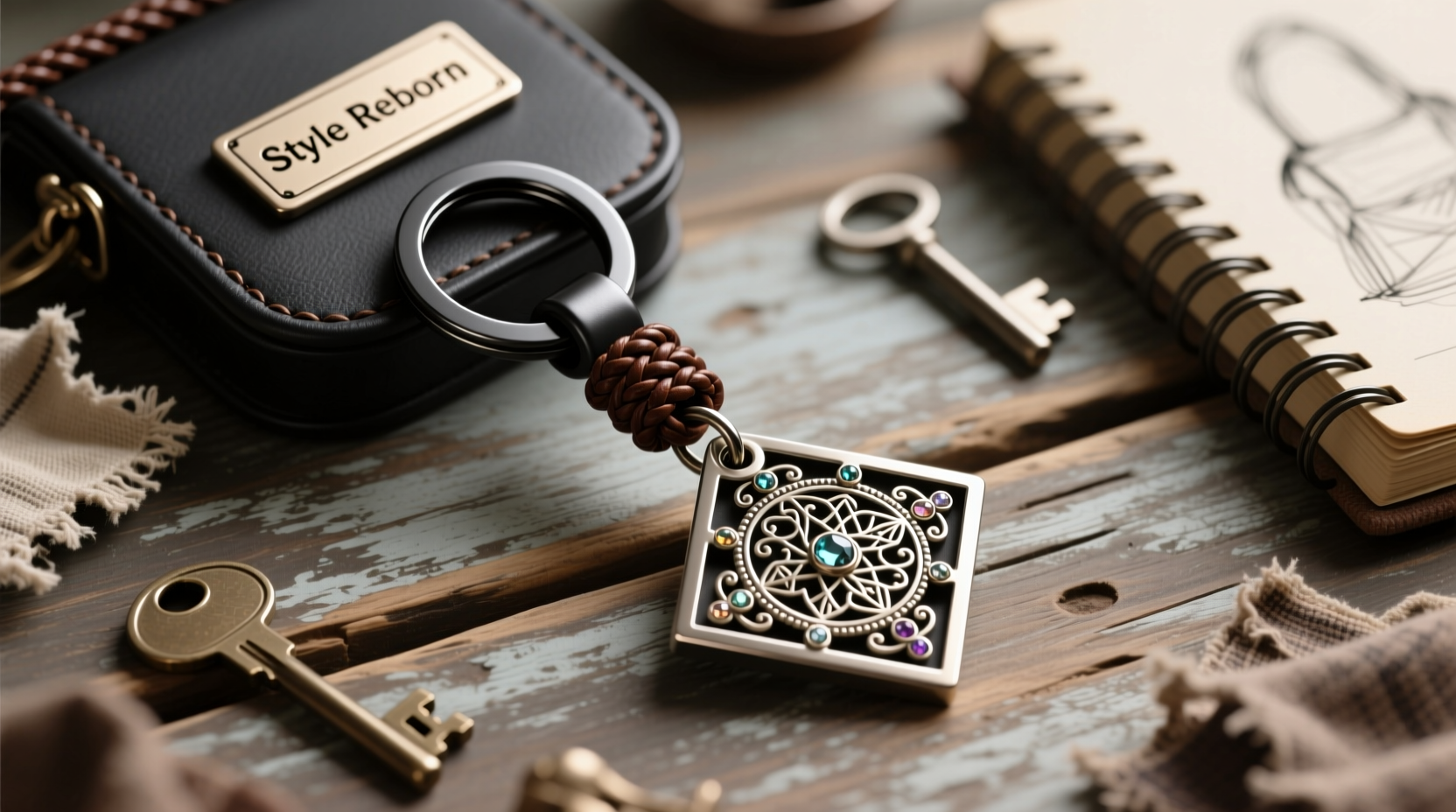 creative ways to transform your bag charm into a stylish keychain 2