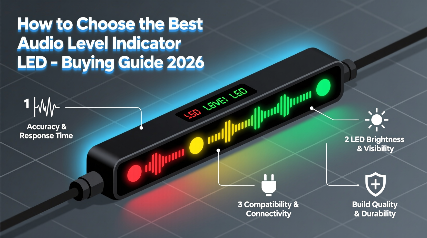 How to Choose the Best Audio Level Indicator LED: Buying Guide 2026