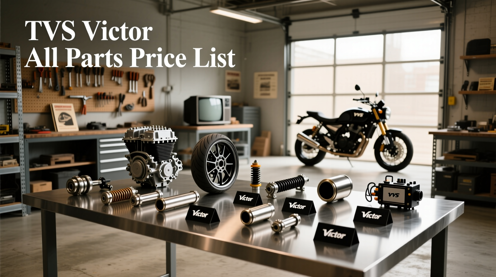 How to Find TVS Victor All Parts Price List Online