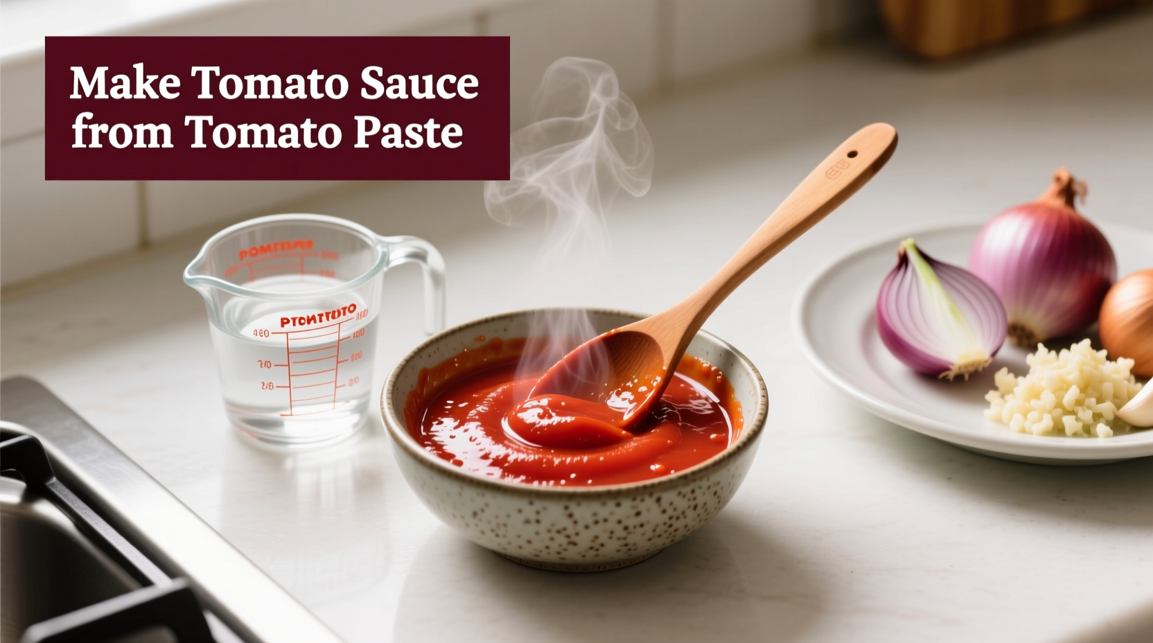 can you make tomato sauce from tomato paste