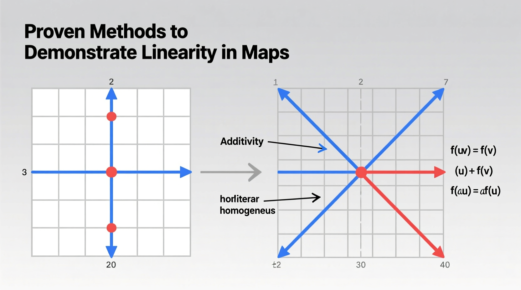 proven methods to demonstrate linearity in maps a step by step guide