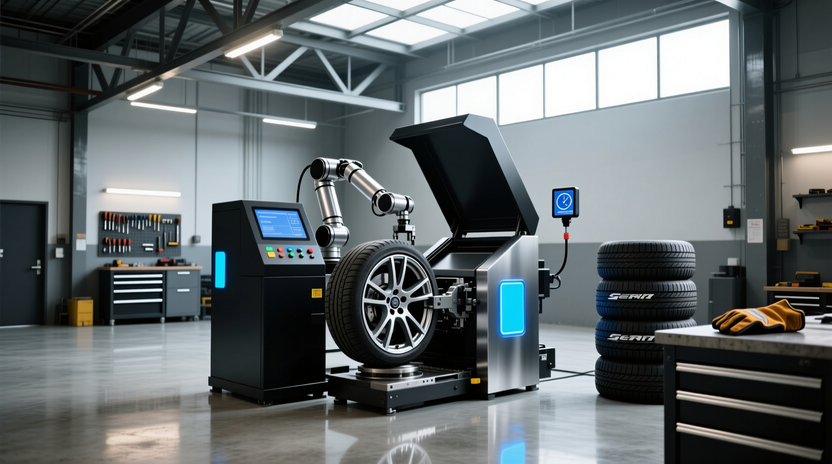 What Is an Automatic Tyre Changer Machine and How Does It Work?