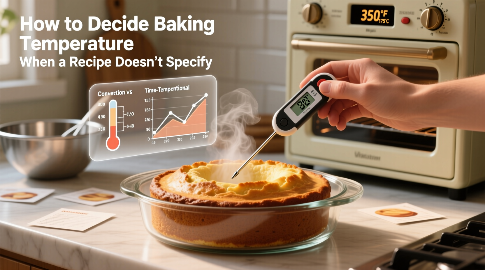How to Decide Baking Temperature When a Recipe Doesn’t Specify