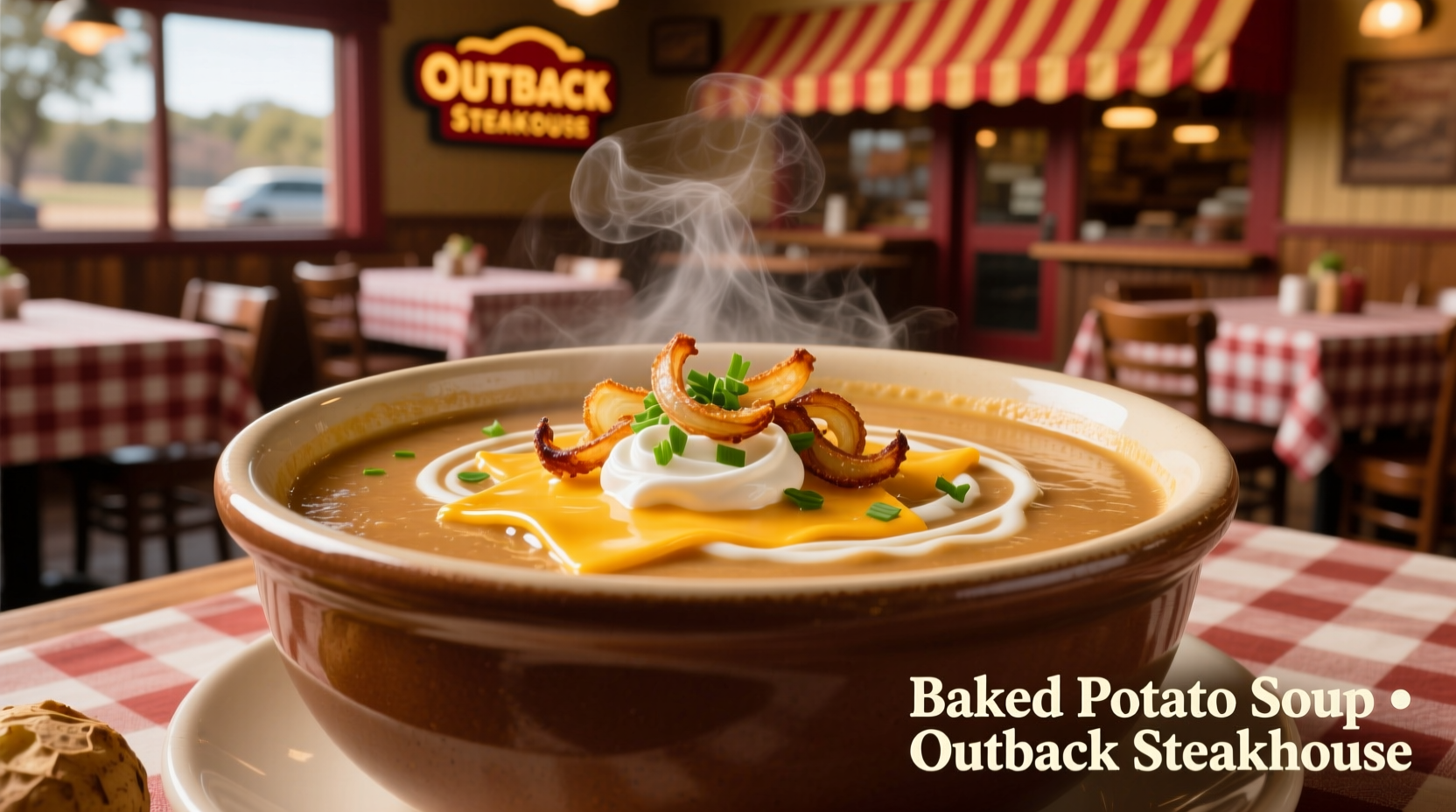 Outback Steakhouse Baked Potato Soup Recipe & Facts