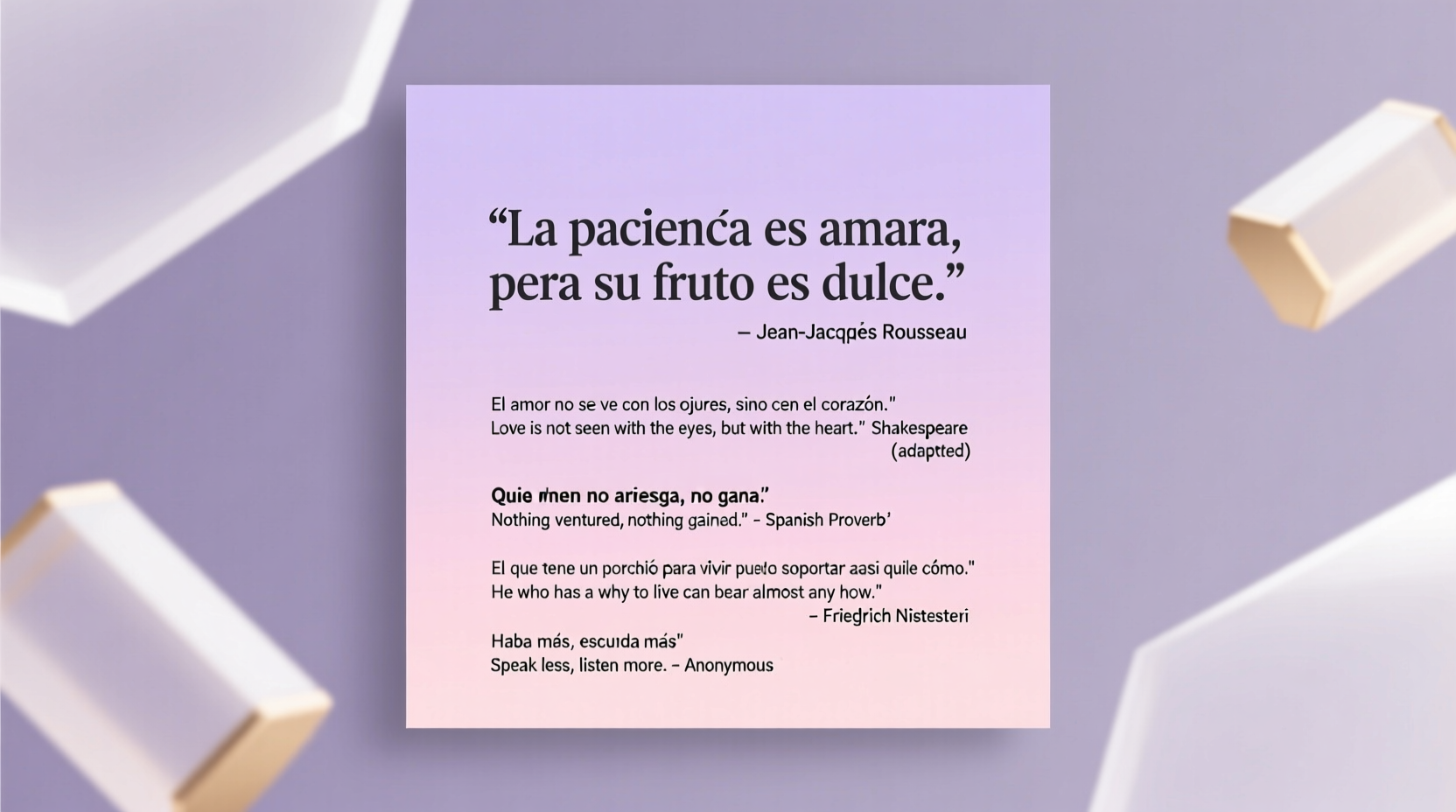 Spanish Quotes with Translation: Inspire \u0026 Share, image size:1664x928