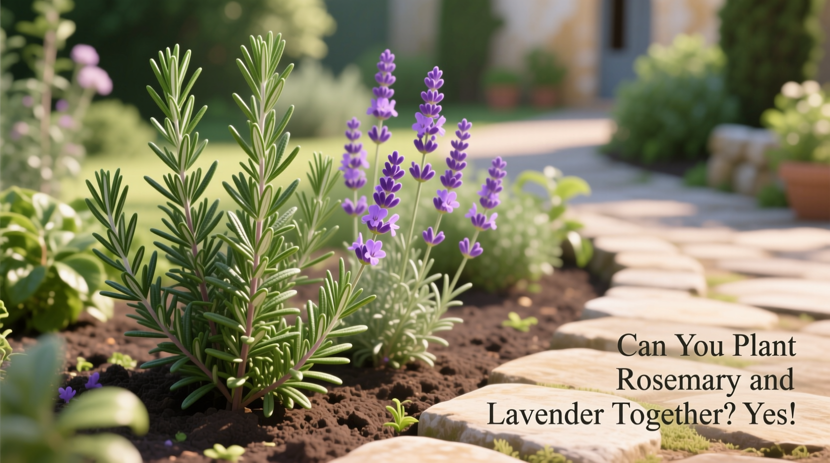 can you plant rosemary and lavender together