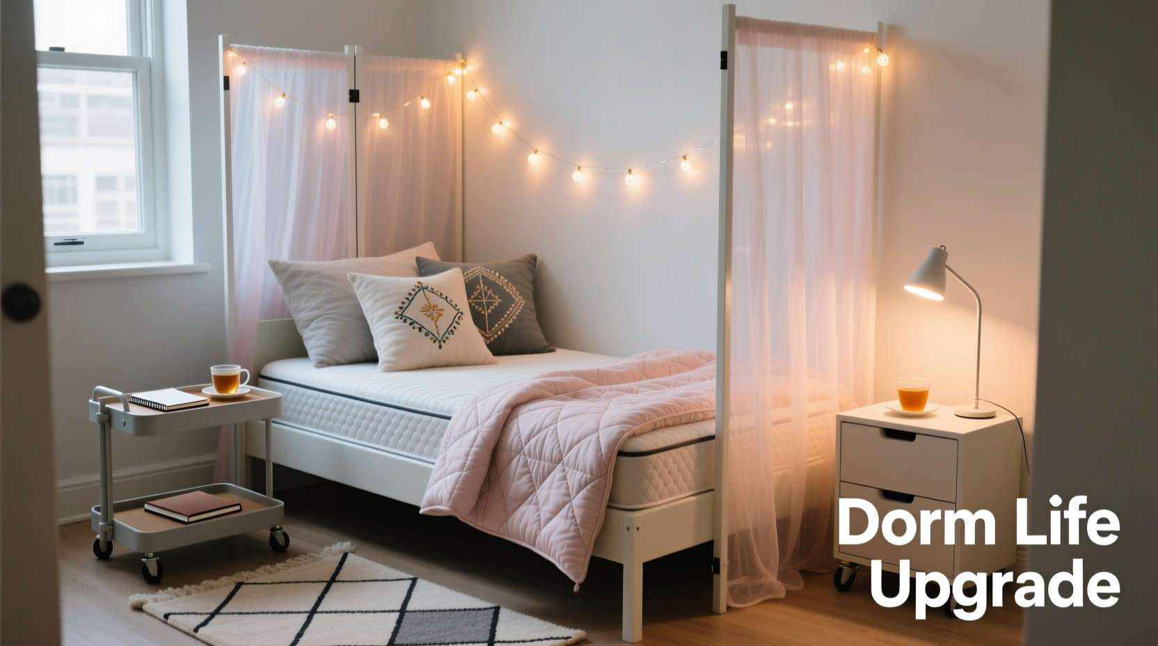 creative ways to upgrade your dorm bed comfort on a thin mattress