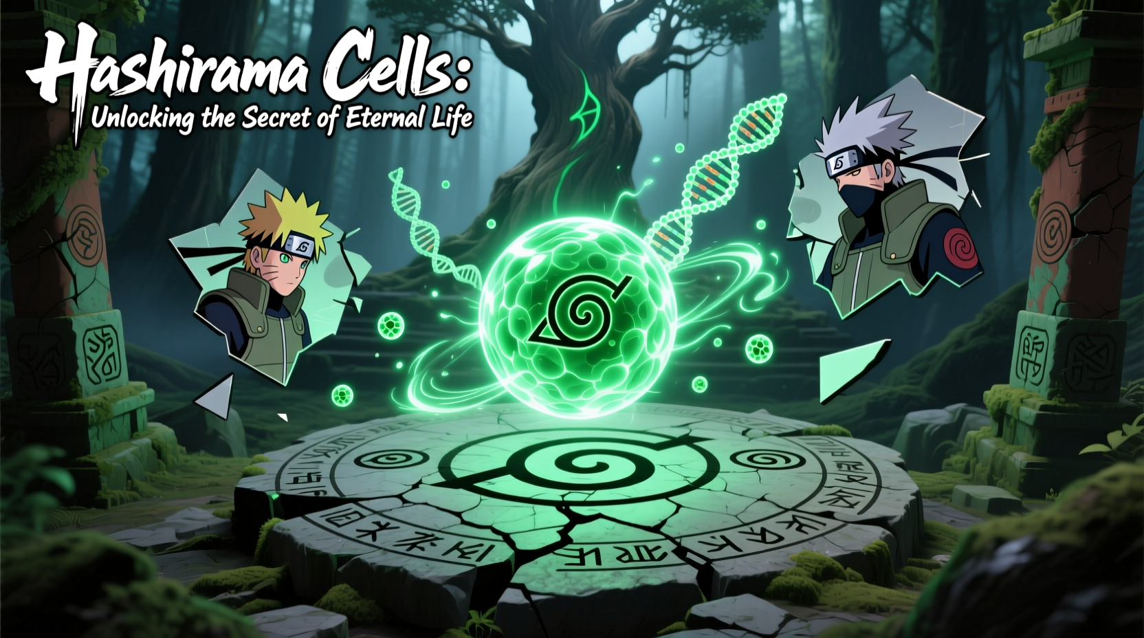 why are hashirama cells so powerful unlocking their secrets