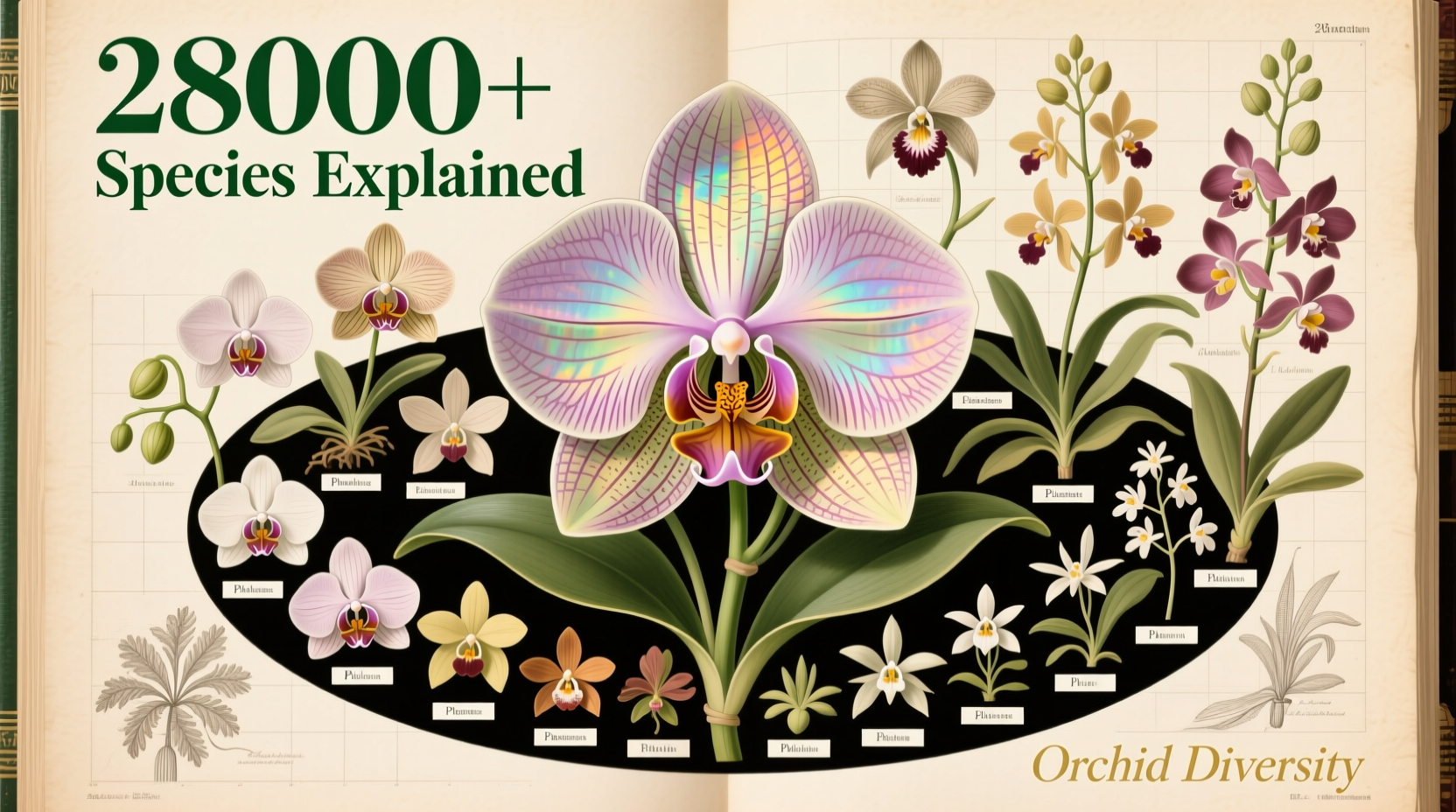 how many types of orchids are there