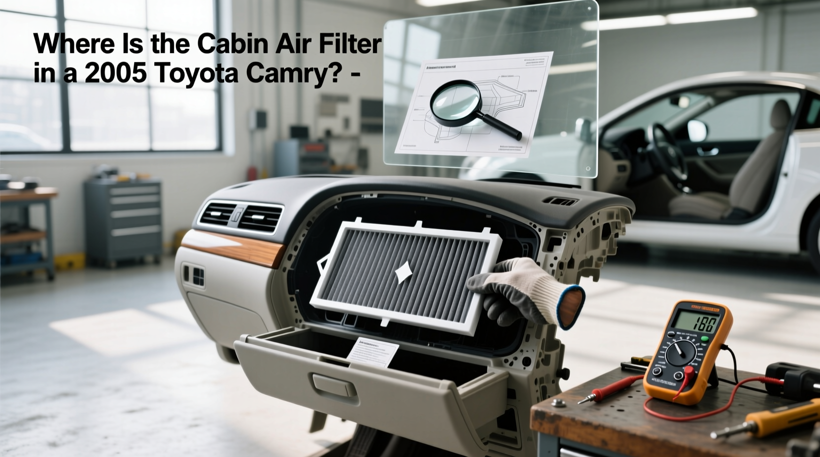 How to Replace Cabin Air Filter on 2005 Toyota Camry