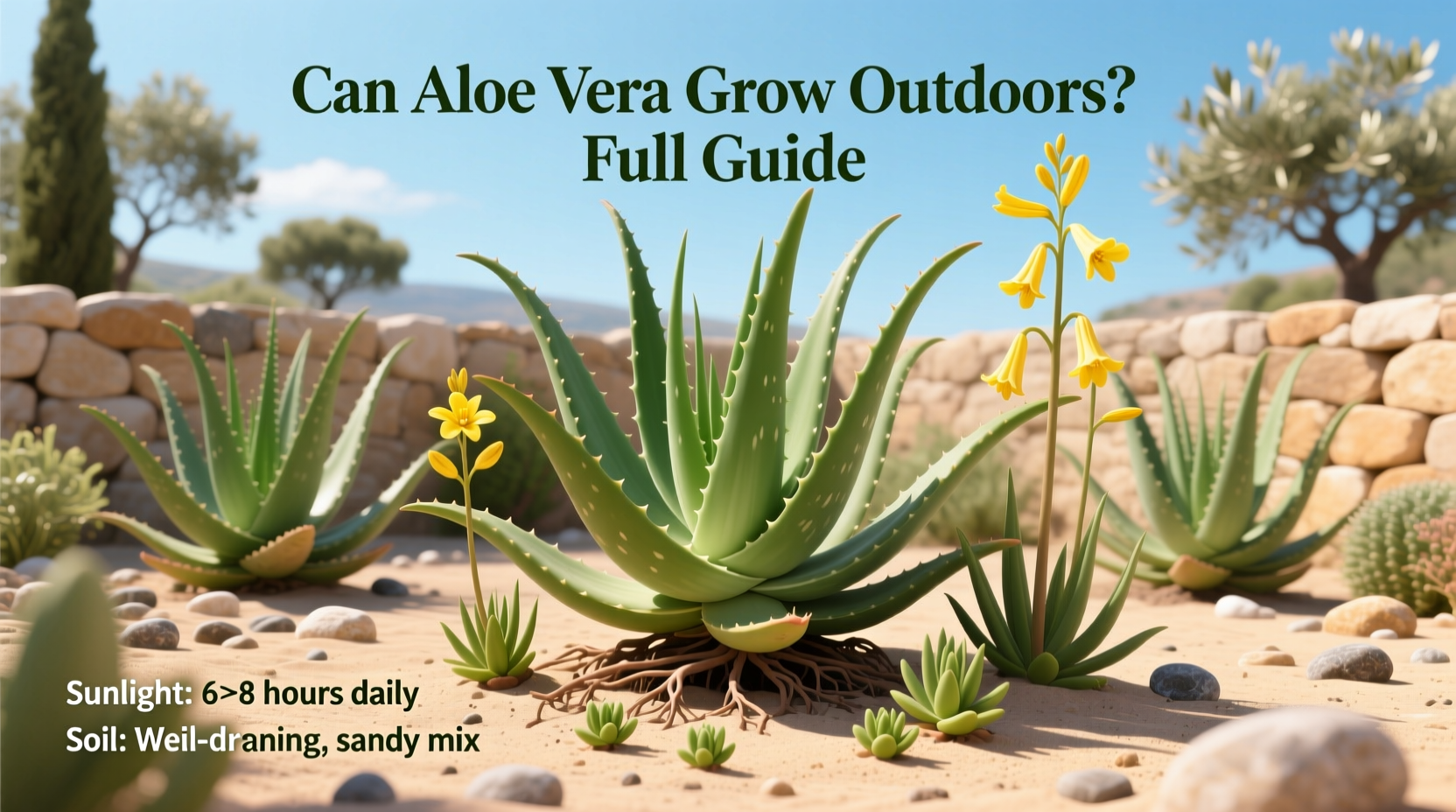 Can Aloe Vera Grow Outdoors? Full Guide