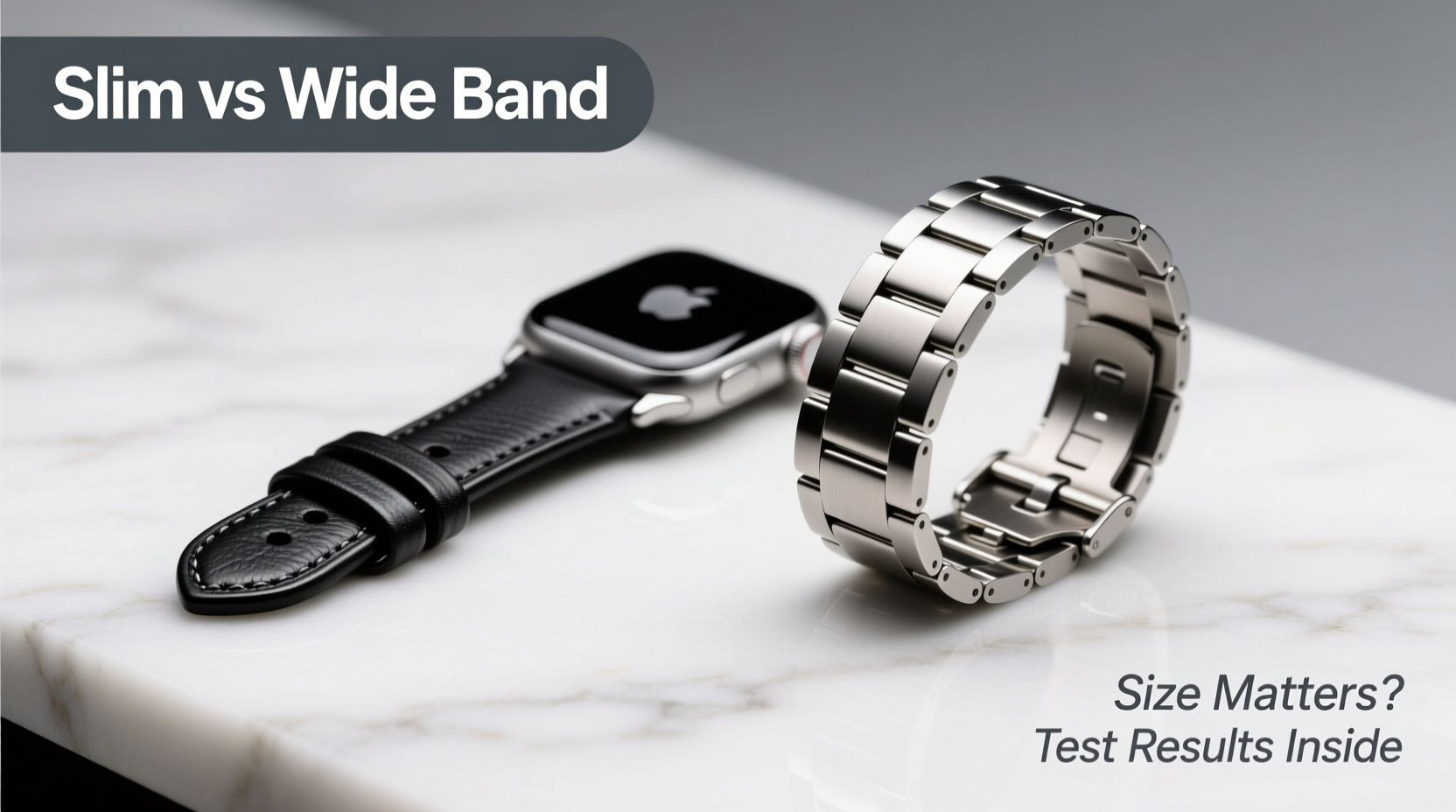 slim vs wide apple watch band does the size really make a difference