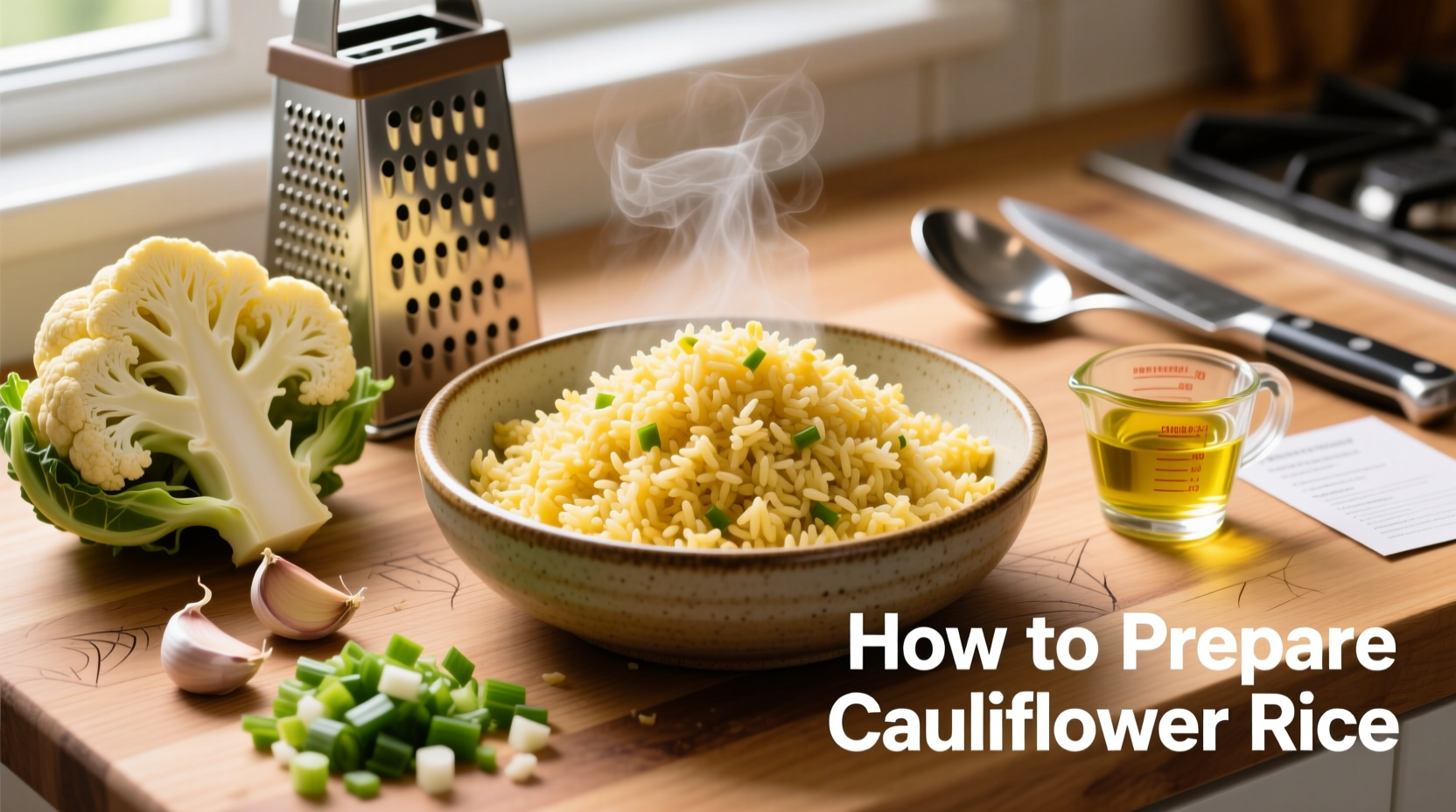 How to Make Perfect Cauliflower Rice: 5-Step Guide