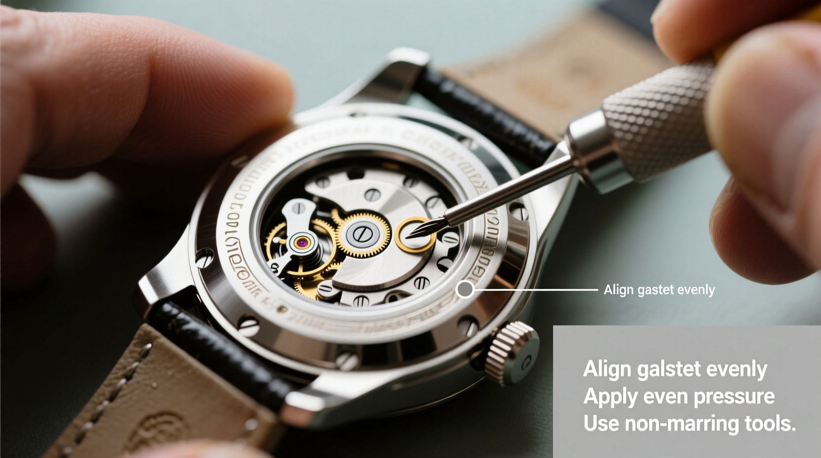 expert tips for safely closing the back of your watch without damaging it