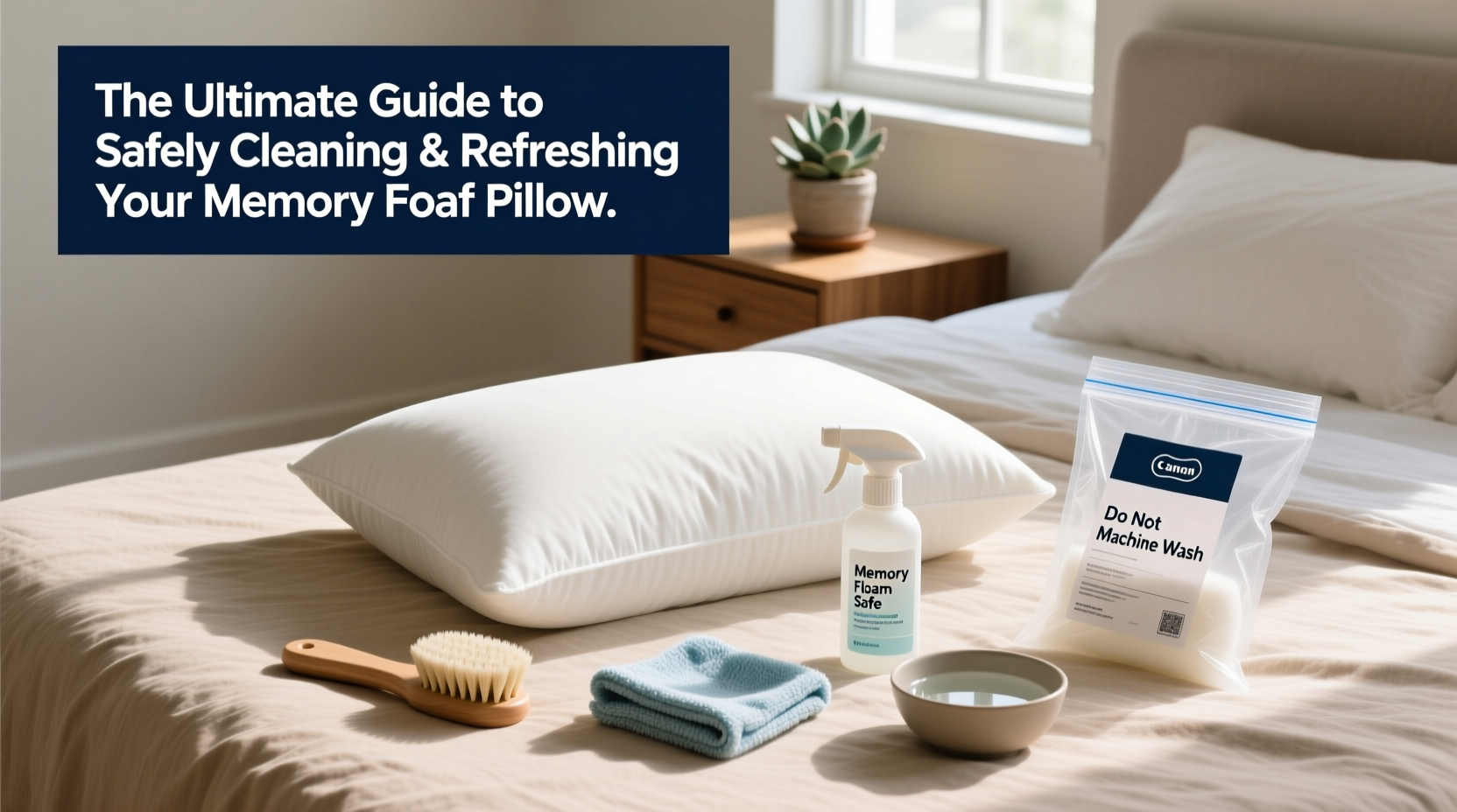 the ultimate guide to safely cleaning and refreshing your memory foam pillow for longer use