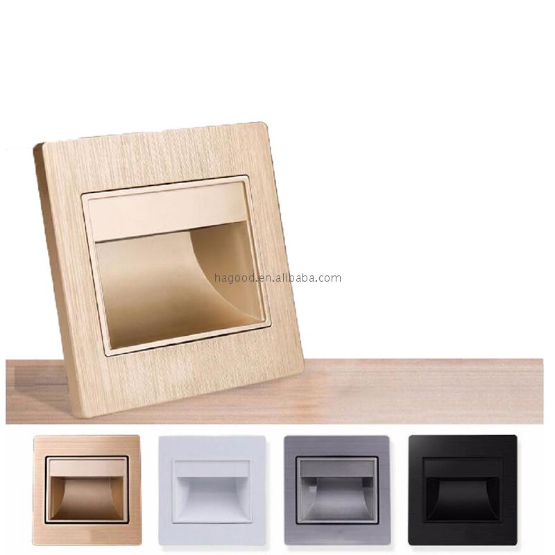 Günstiger Fabrikpreis LED-Fußlicht Einbauleuchte Stufenleiter Wandleuchte Stufenleuchte Küche Fußlicht im niedrigen Preis