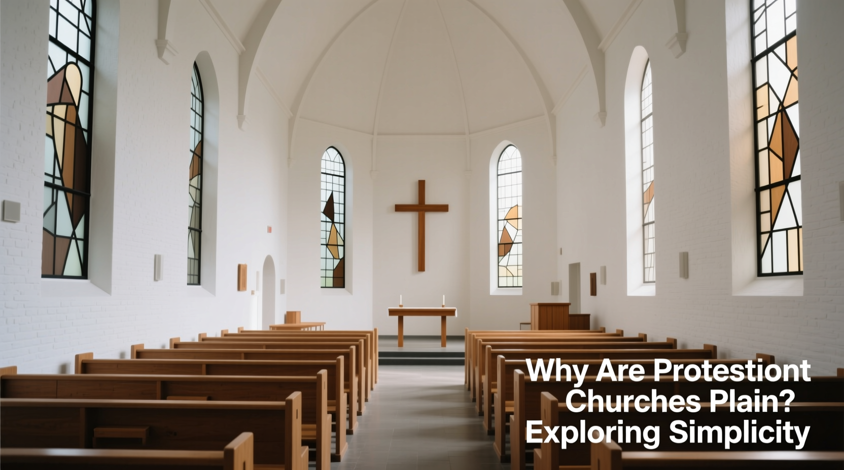 why are protestant churches plain exploring simplicity