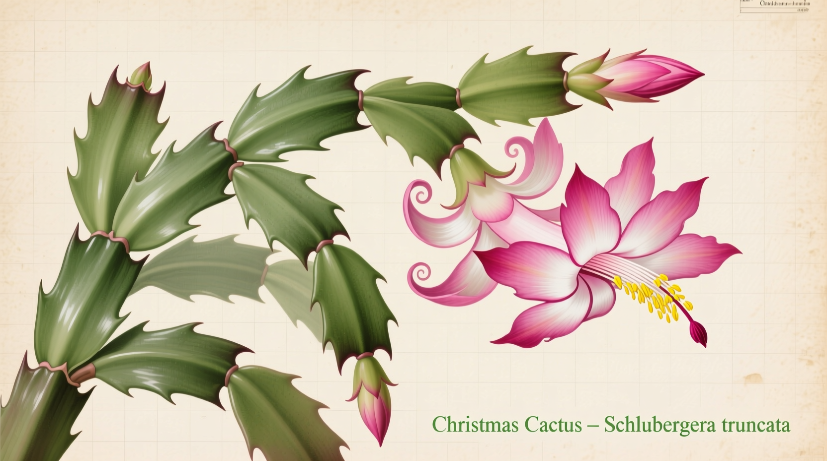 What Does a Christmas Cactus Look Like? Visual Guide