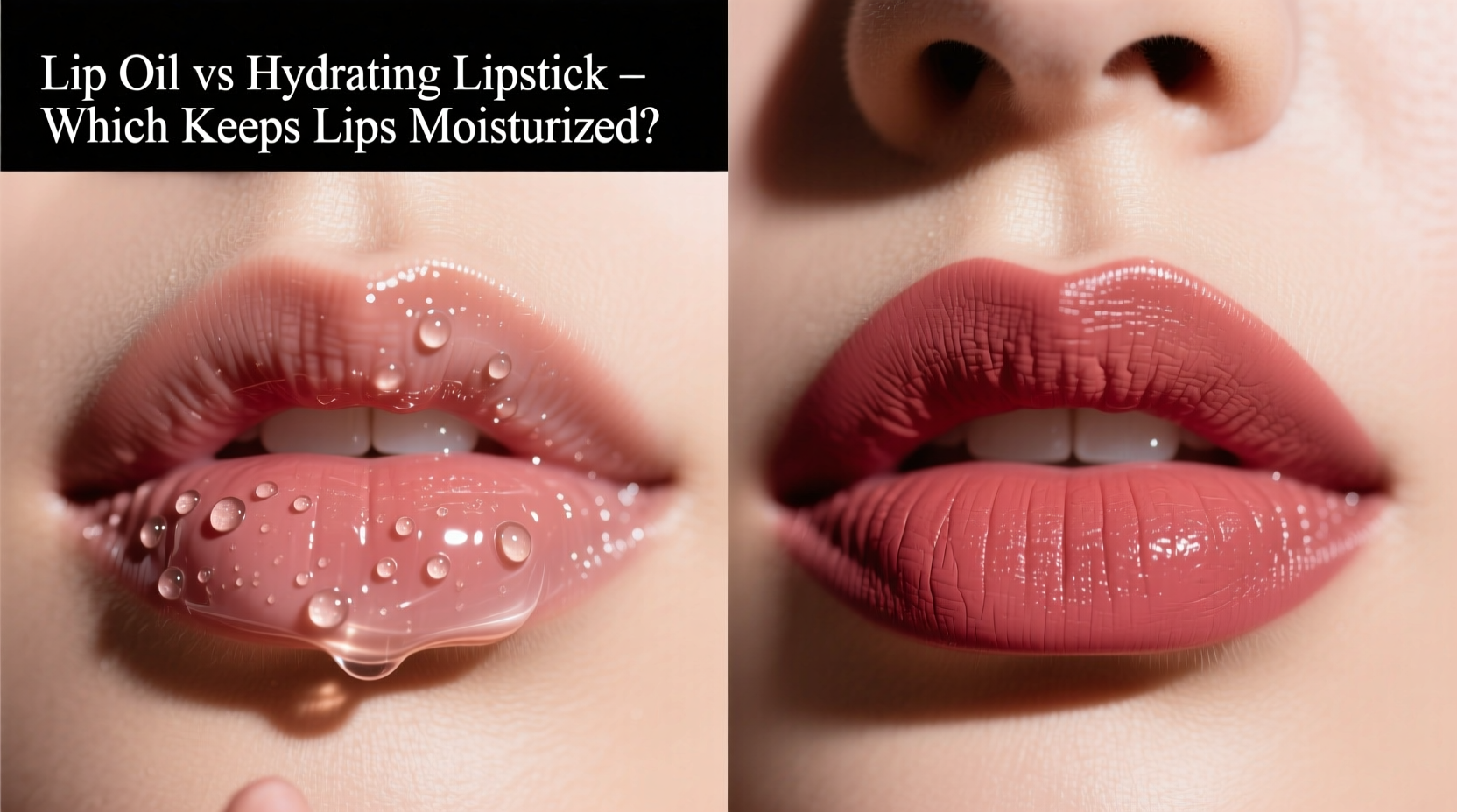 lip oil vs hydrating lipstick which one actually keeps your lips moisturized