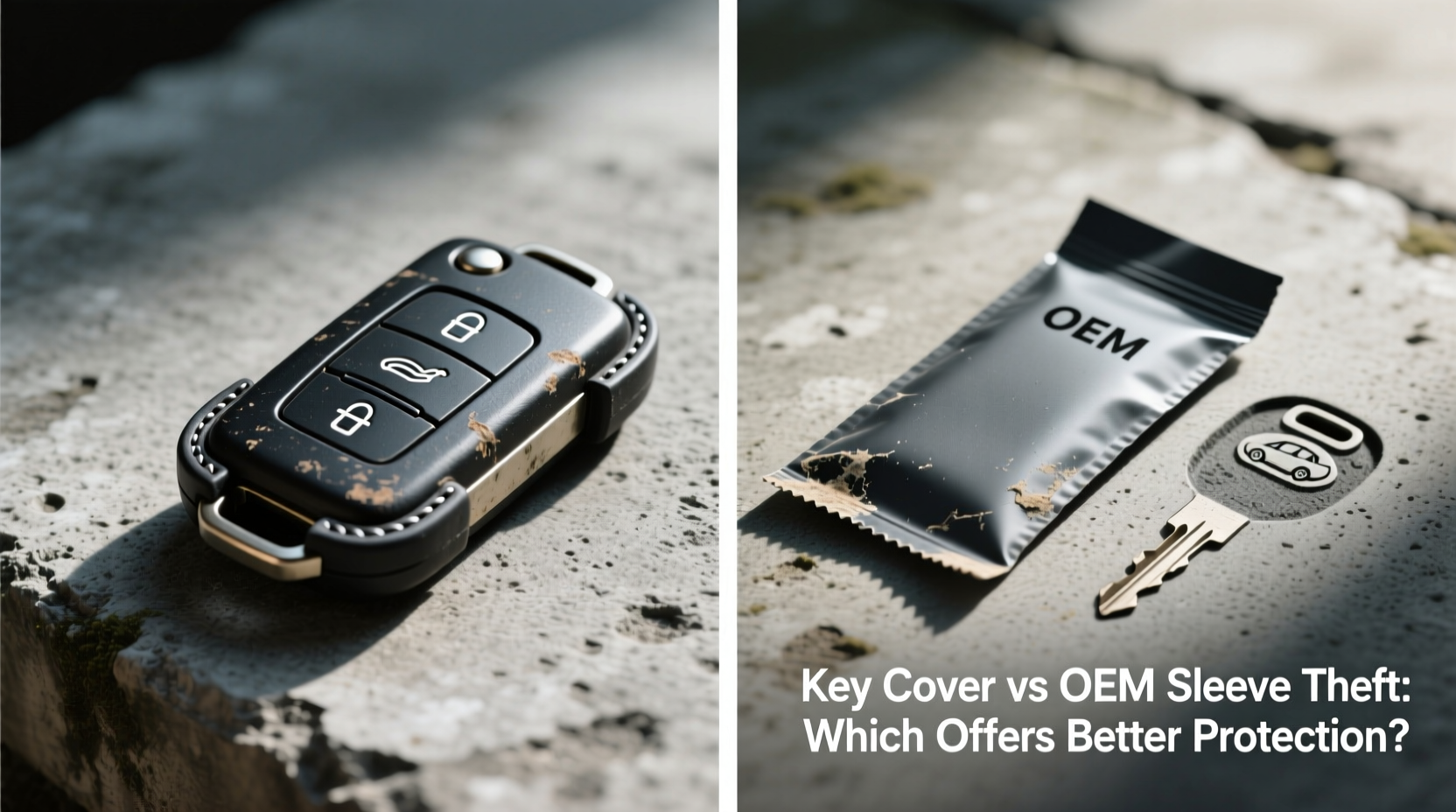 key cover vs oem sleeve theft