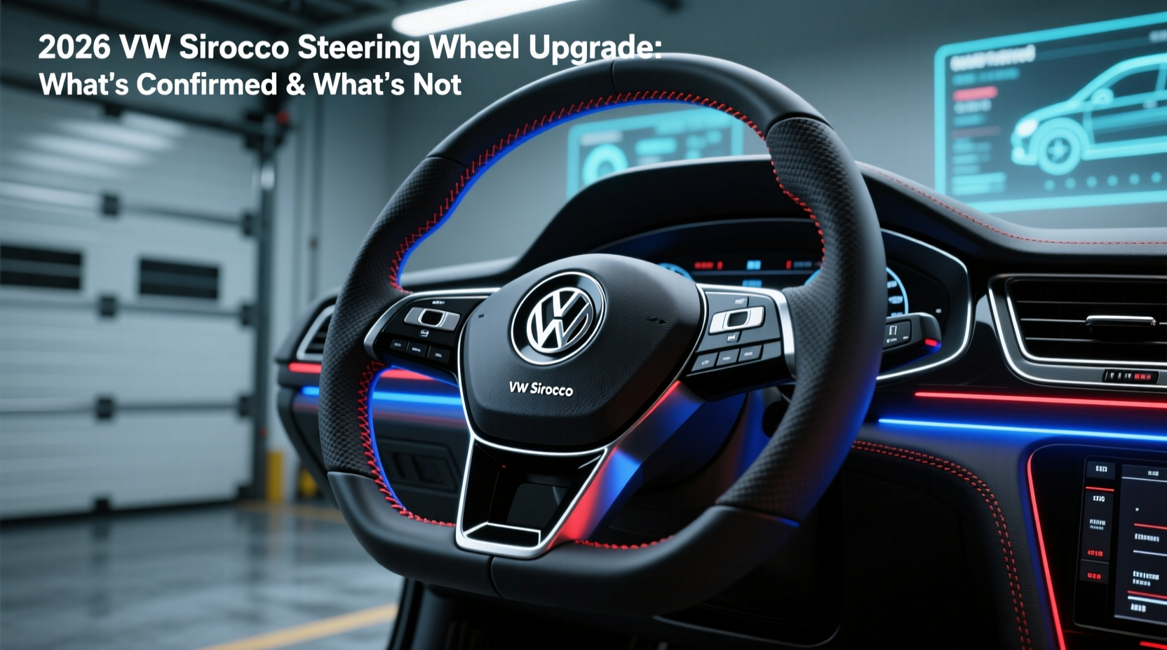 2026 sirocco steering wheel upgrade