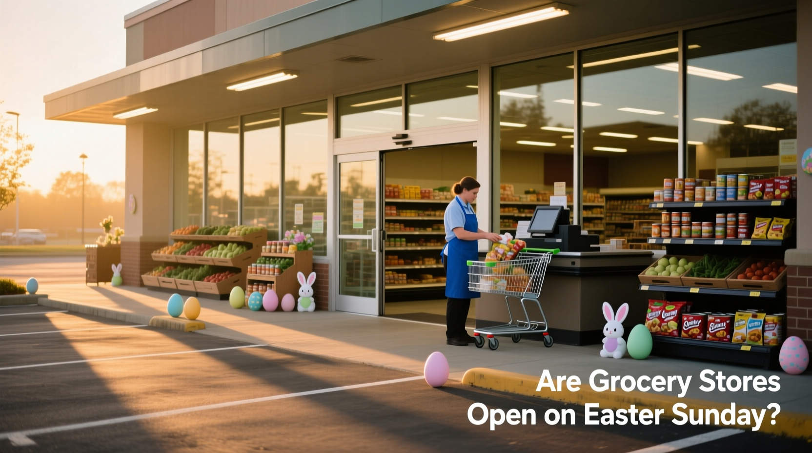 are grocery store open on easter