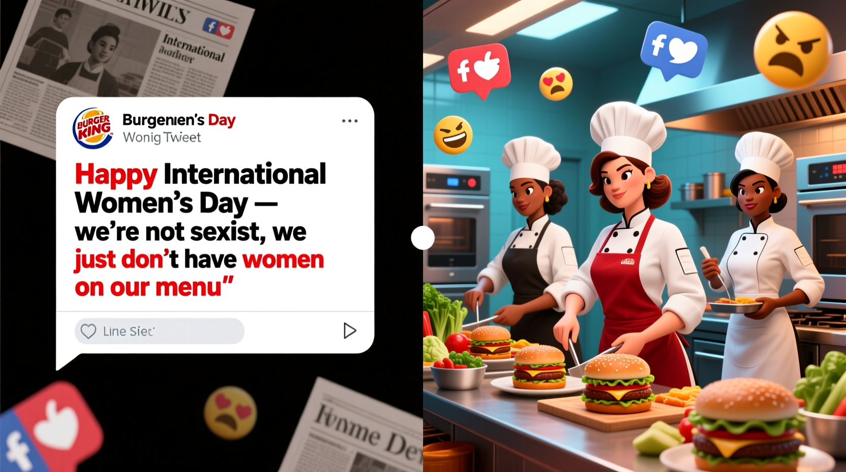 burger king tweet international womens day