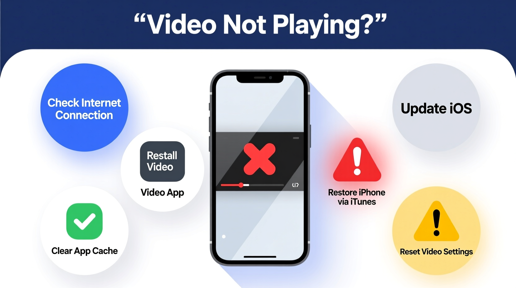 iphone videos not playing fixes troubleshooting tips