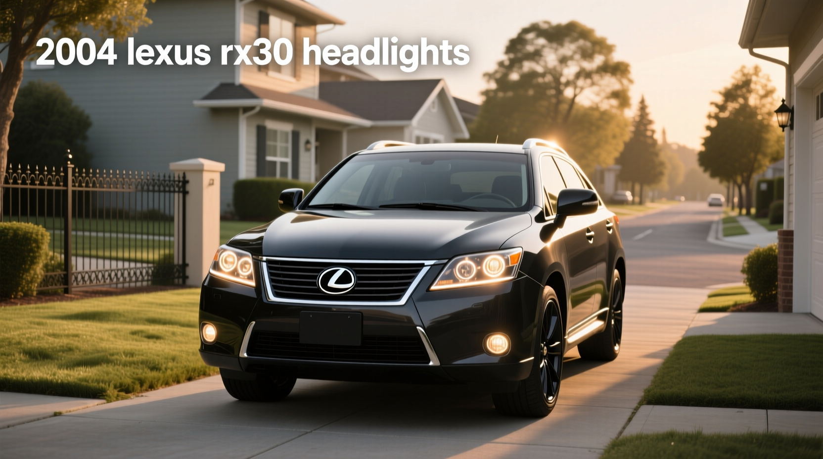 2004 lexus rx330 headlights guide