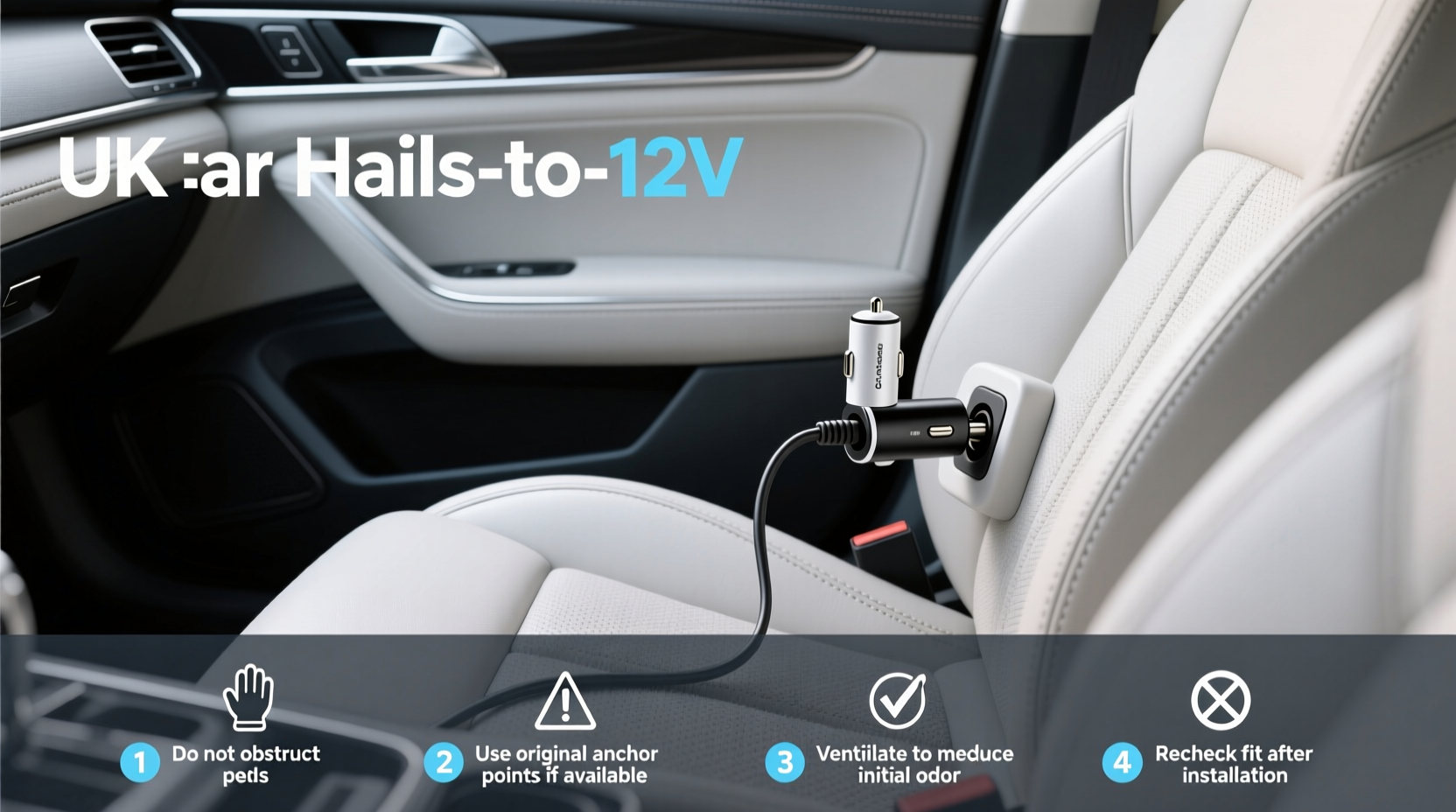 How to Choose UK Mains to 12V in Car Charger Adapter