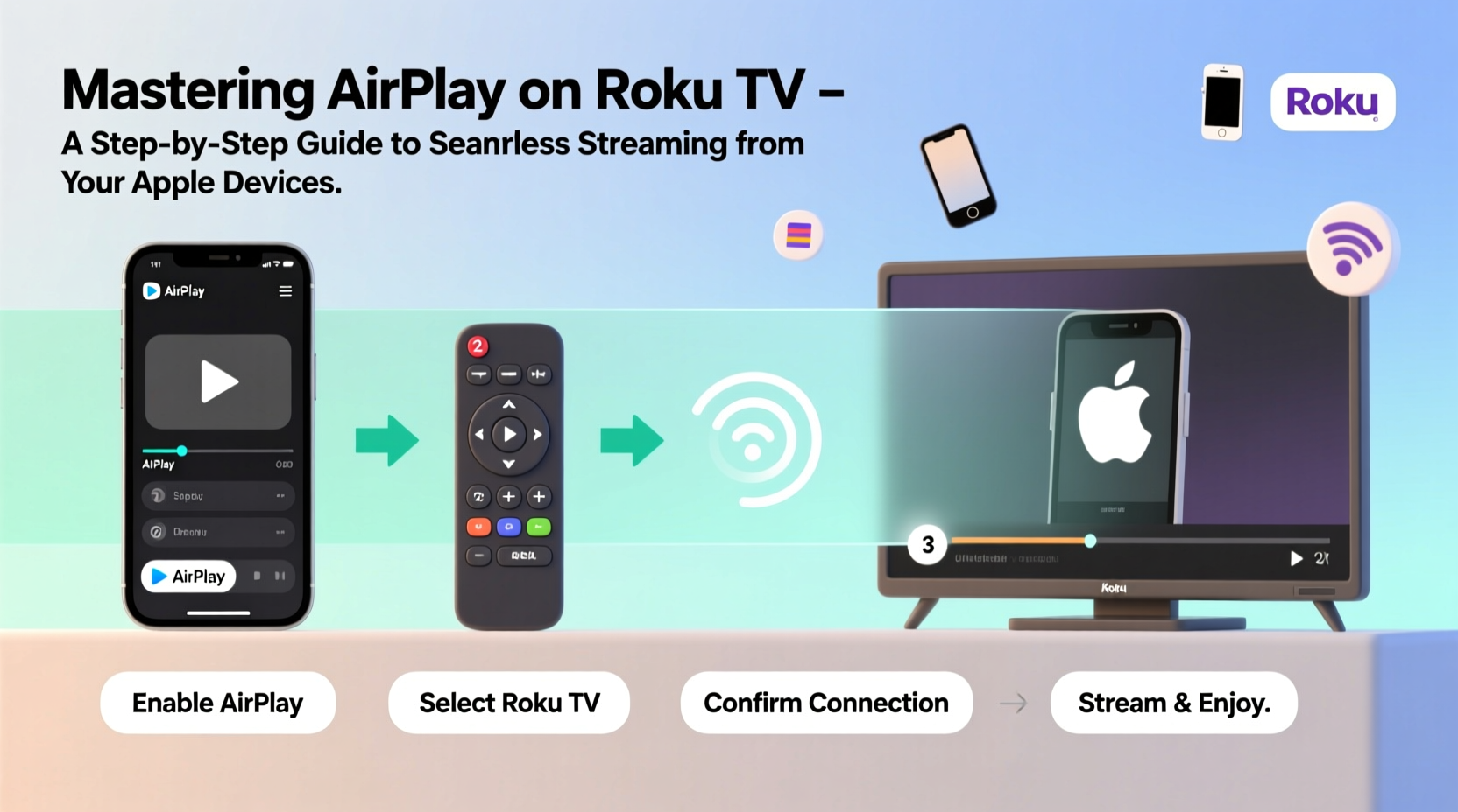 mastering airplay on roku tv a step by step guide to seamless streaming from your apple devices
