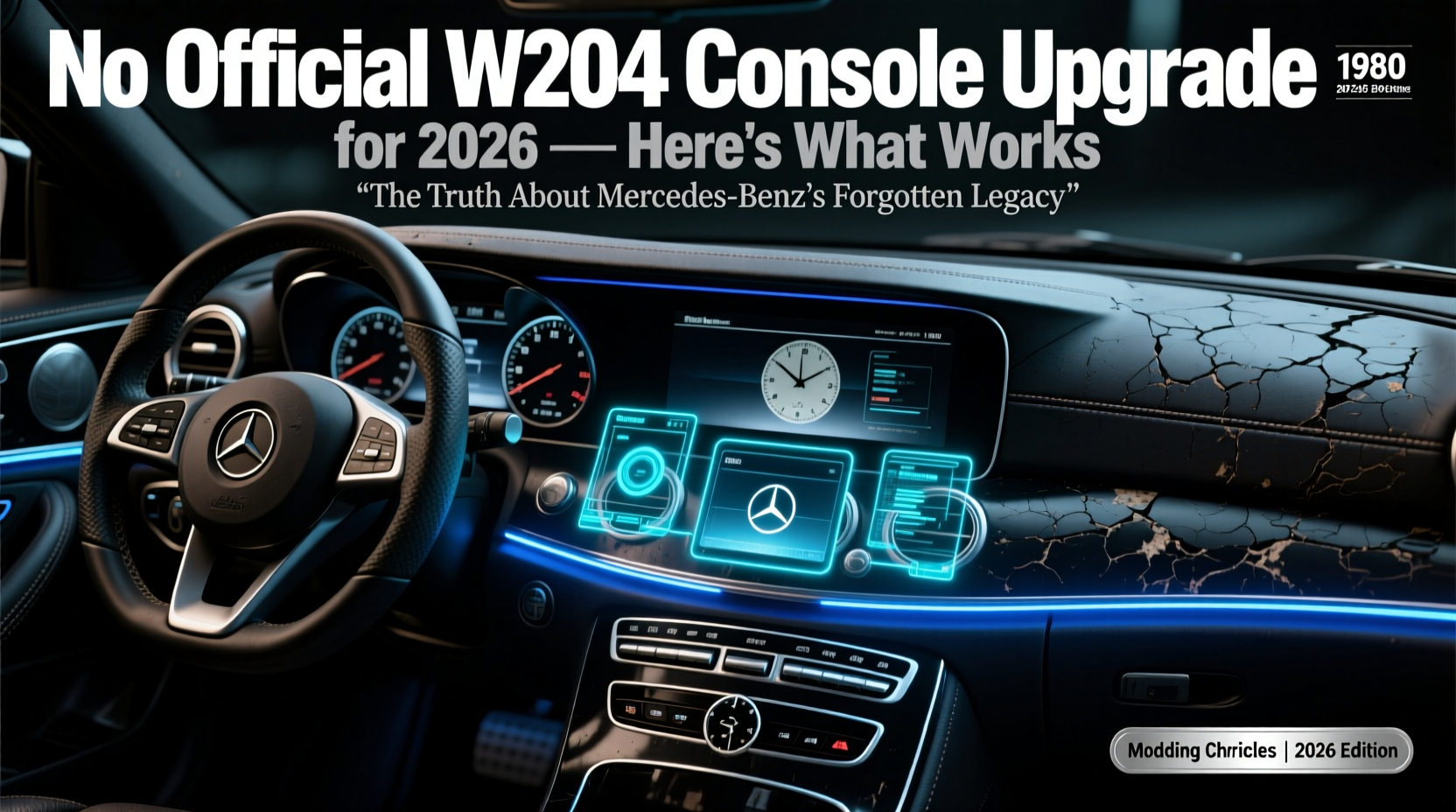 w204 console upgrade 2026