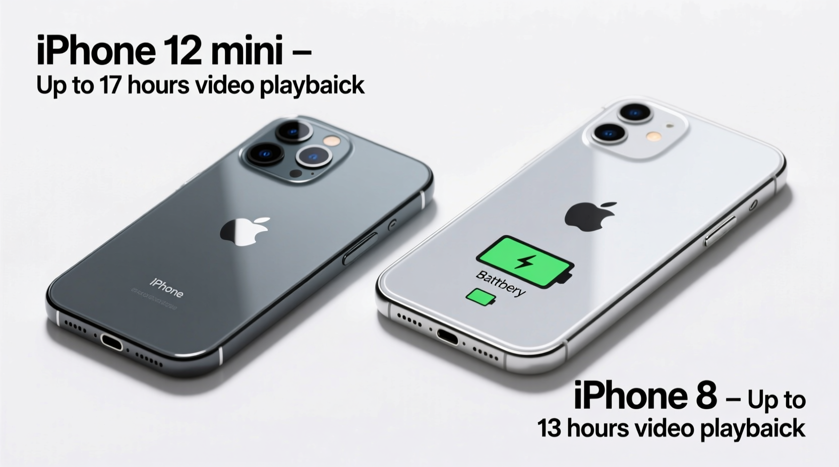 iphone 12 mini vs iphone 8 battery will upgrading actually give me more juice