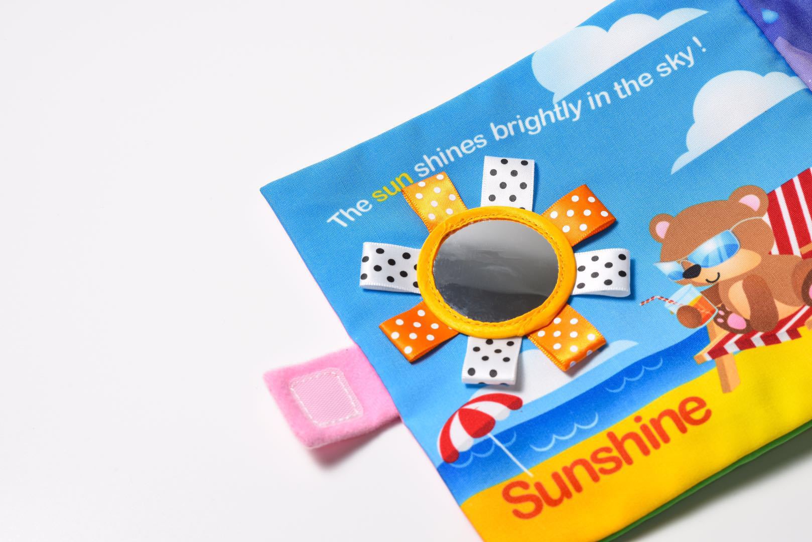 cloth book stuffed toy plush toy educational kids learning toys