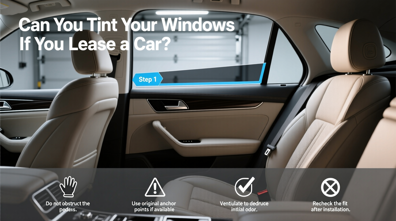 Can You Tint Your Windows If You Lease a Car: Buying Guide