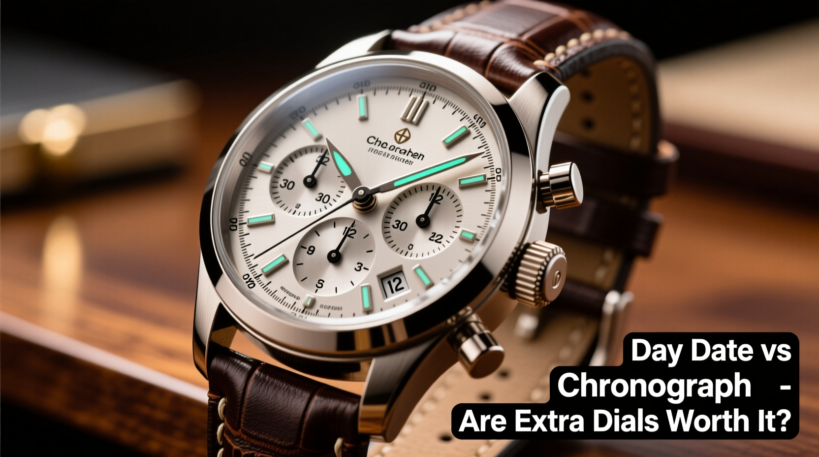 day date vs chronograph are all those extra dials on a chronograph watch really worth it