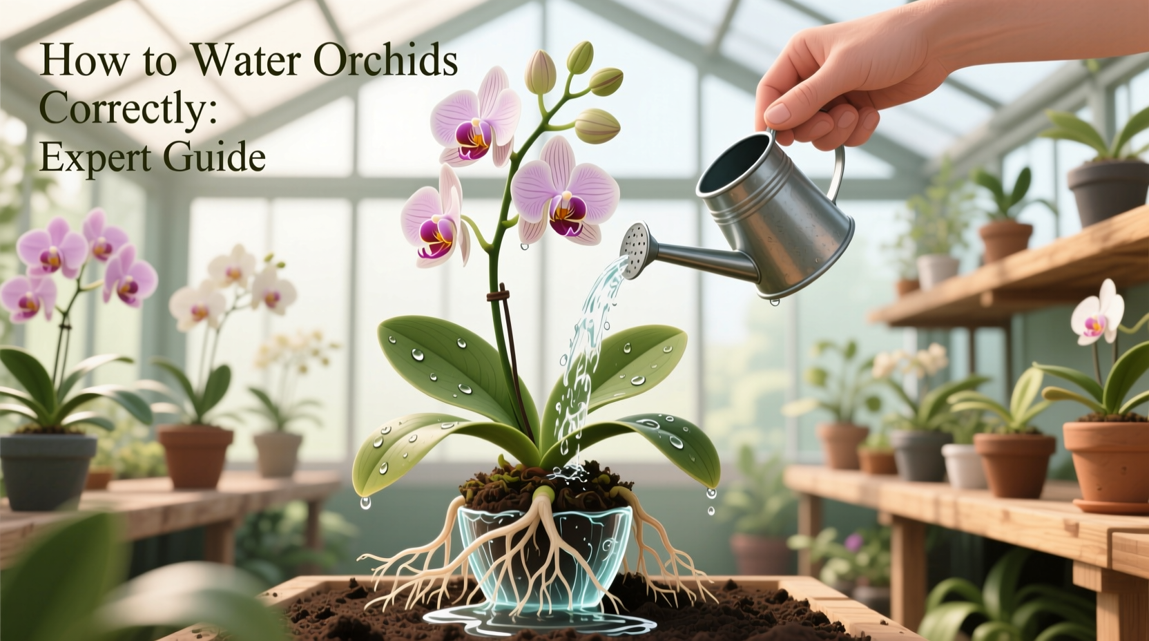 How to Water Orchids Correctly: Expert Guide