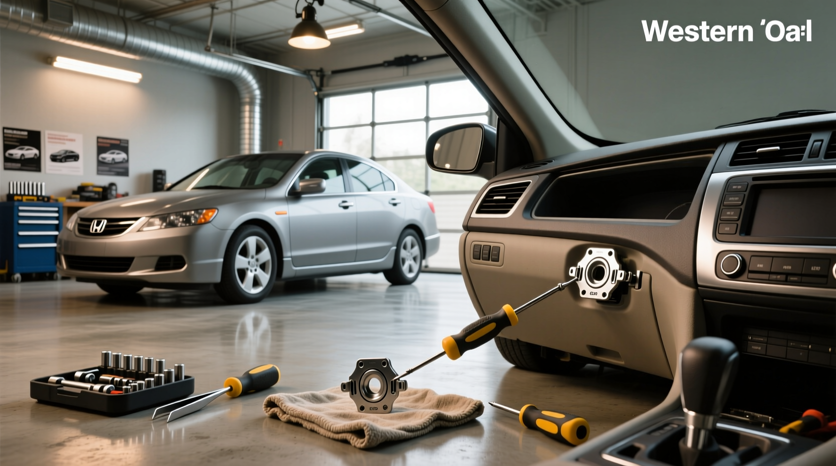 2007 honda accord glove box latch fix
