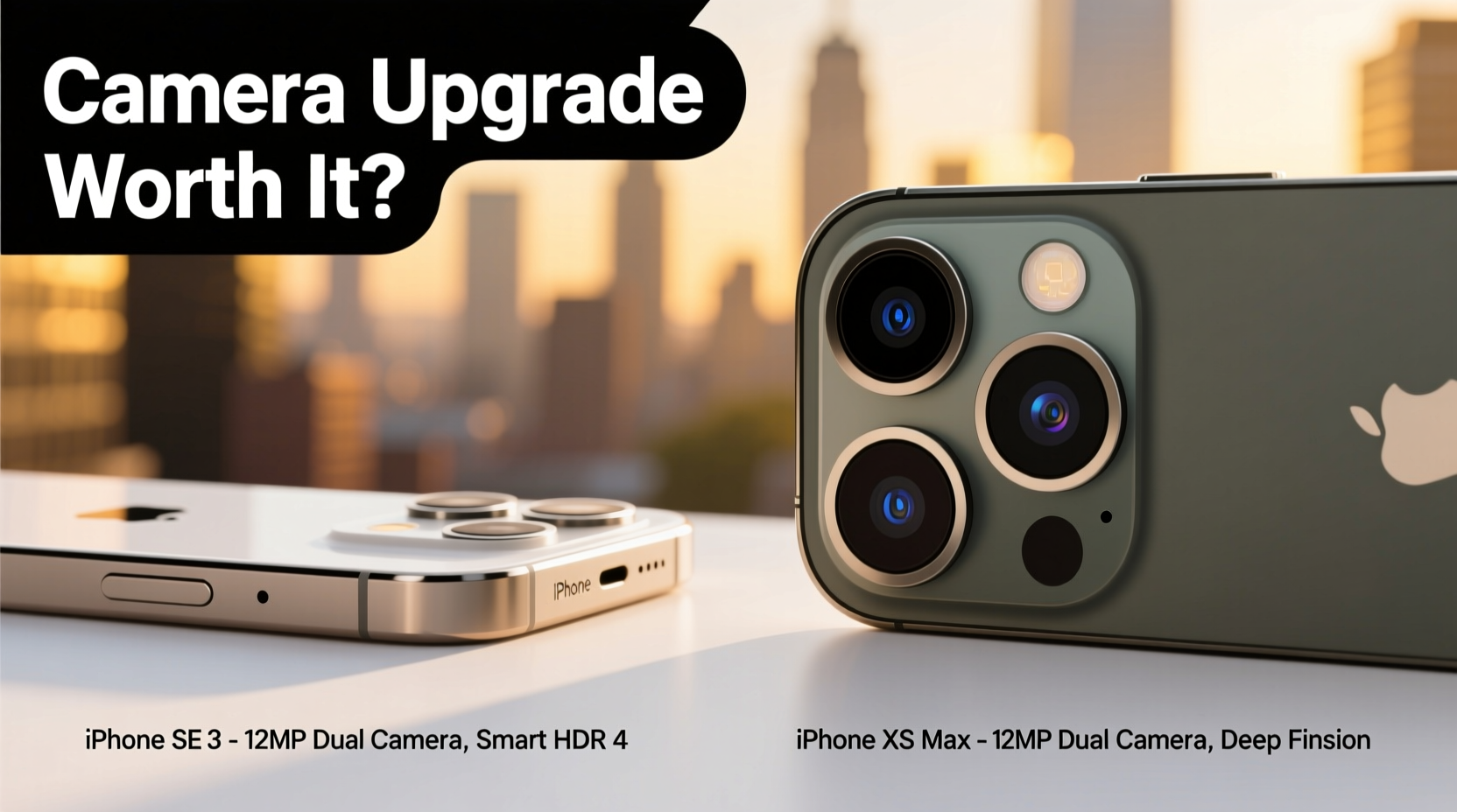 iphone se 3 vs iphone xs max is upgrading really worth it for the camera