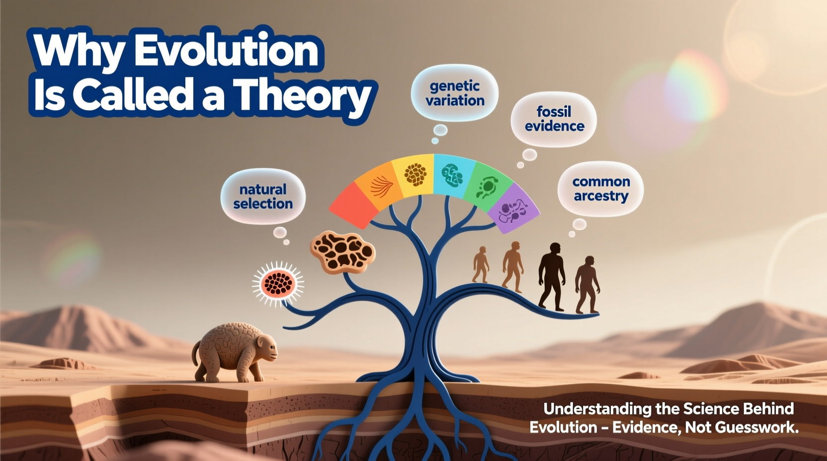 why evolution is called a theory understanding the science