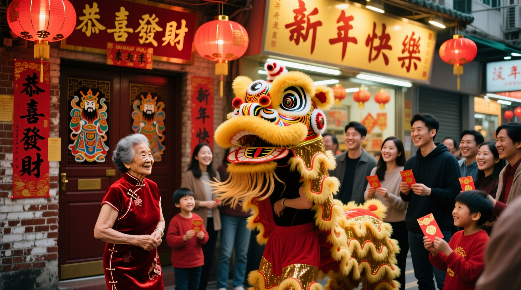 how do people in hong kong say happy new year