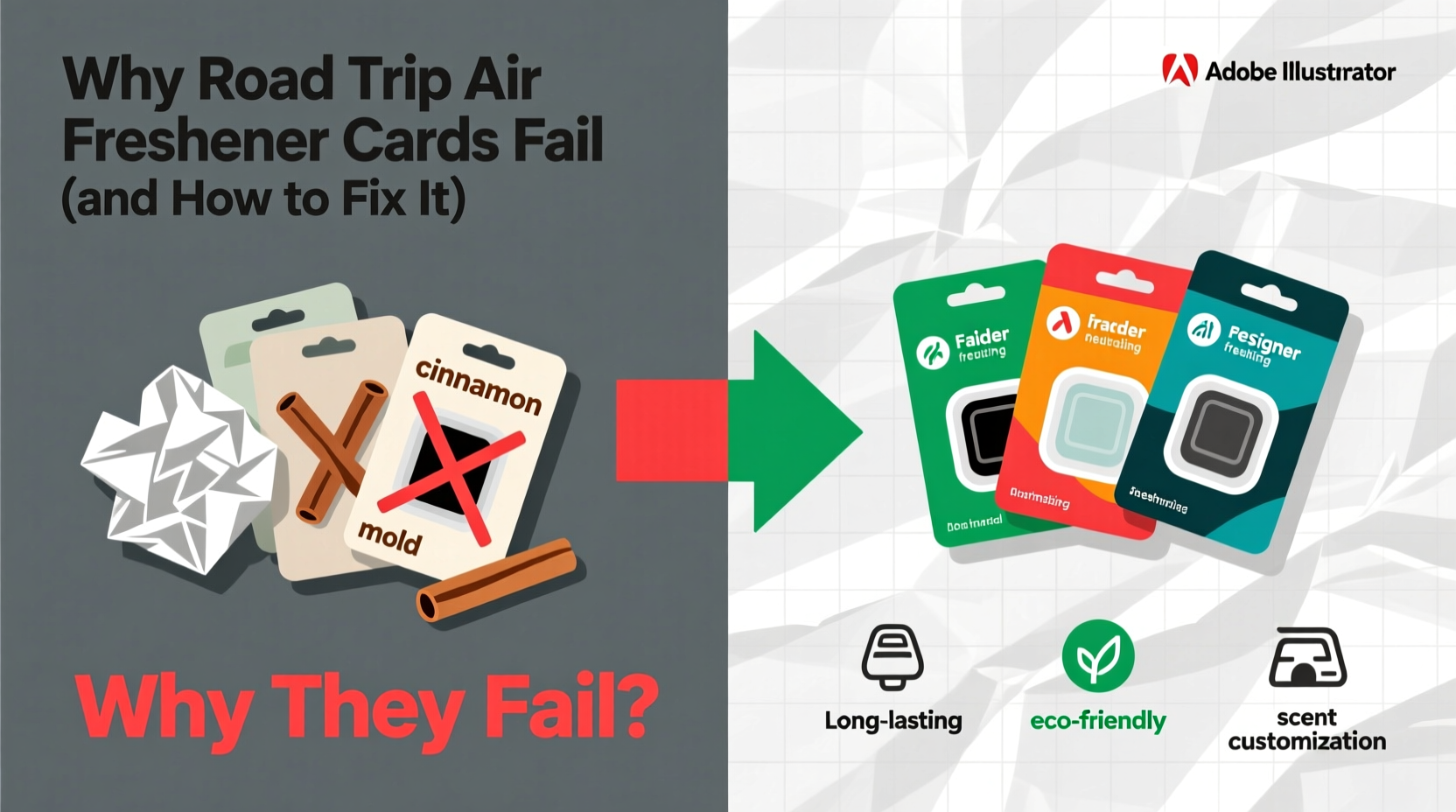 road trip freshener card failure