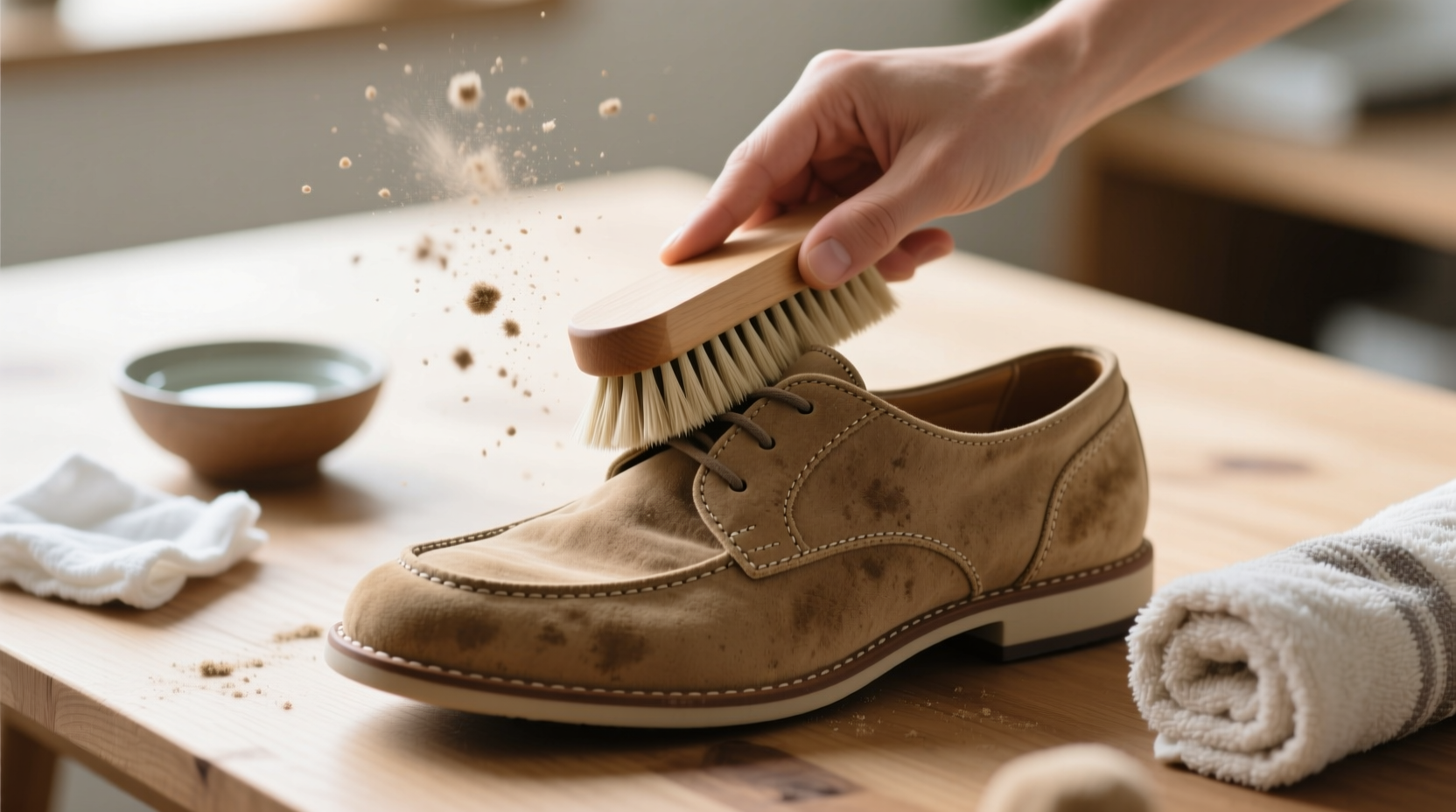 how to clean suede shoes without suede cleaner