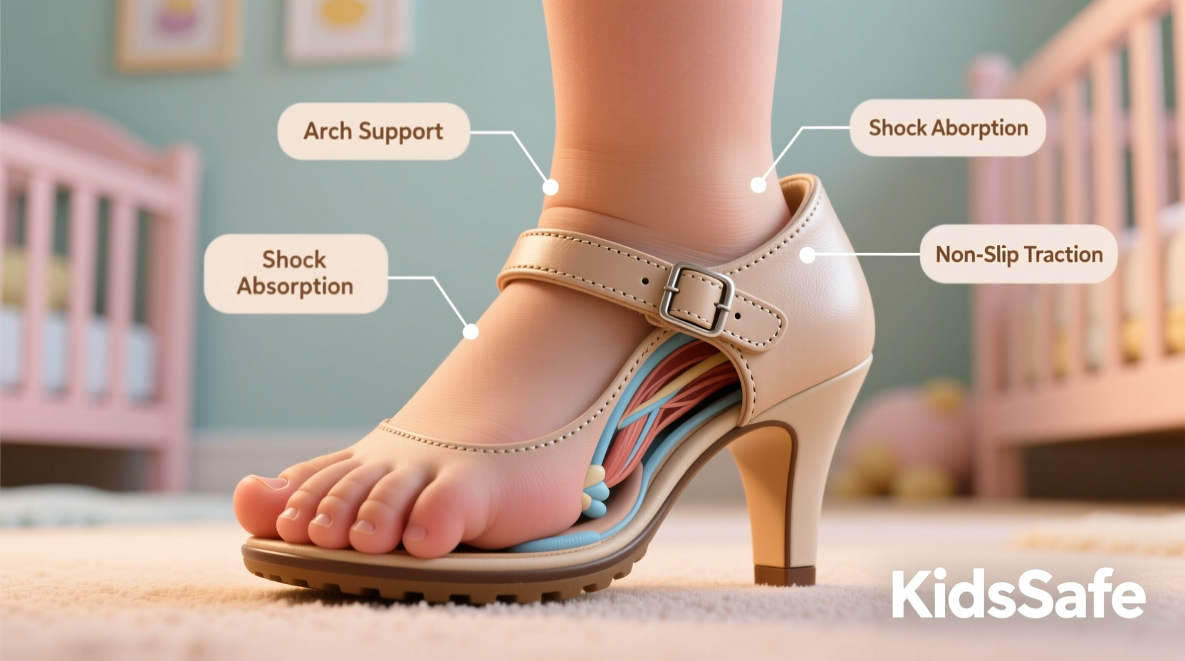 expert strategies to select durable and supportive high heels for children